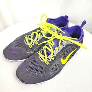 Nike Free 5.0 Purple and Gray Running Shoes Sz 10